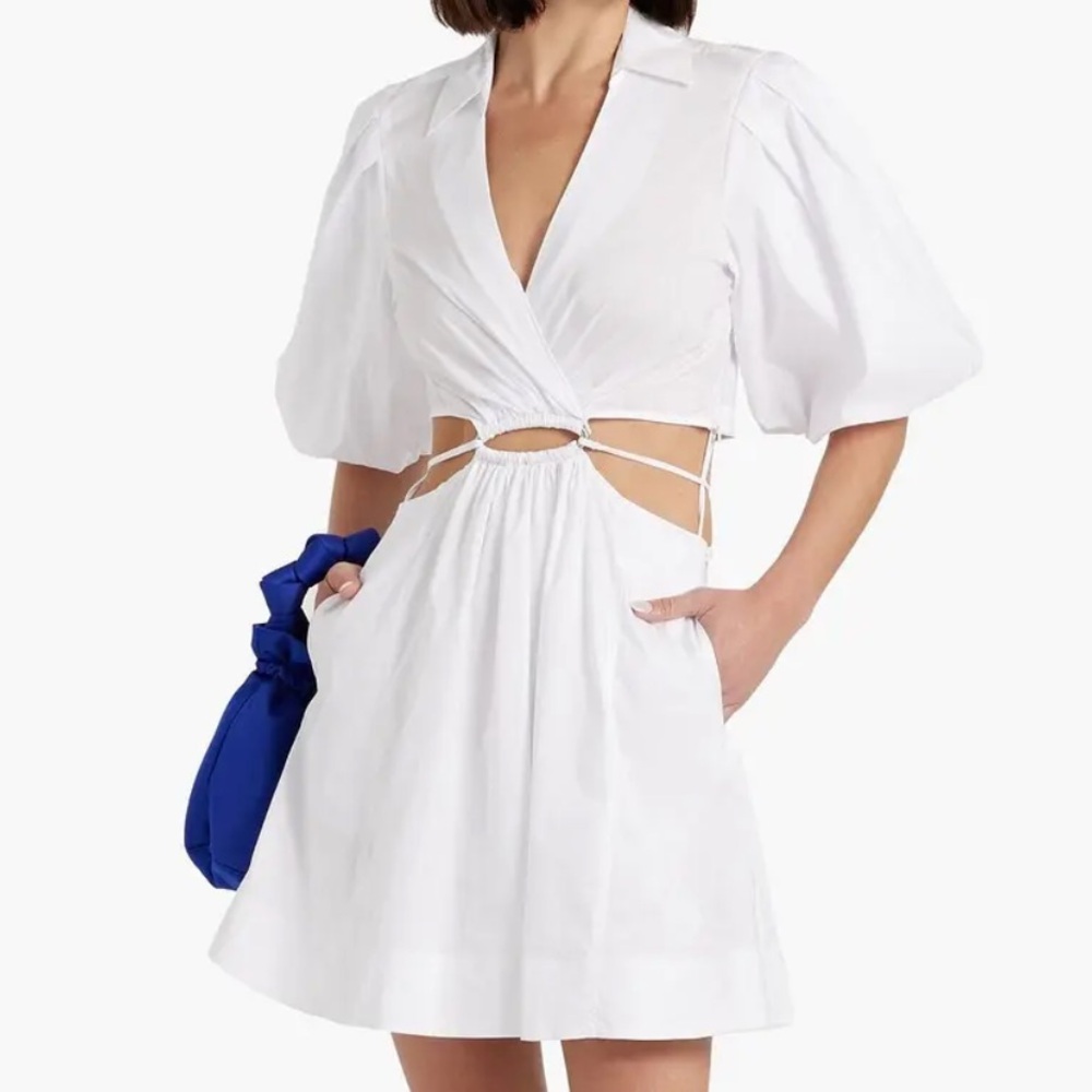 NWOT Simkhai Mini Dress - White, Medium